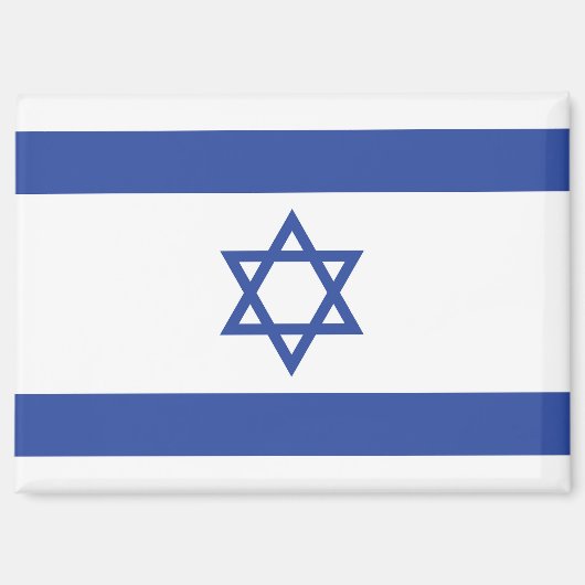 Staat der israelischen Flagge, Stern des jüdischen Magnet (Vorderseite)