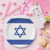 Staat der israelischen Flagge, Stern des jüdischen Pappteller (Party)