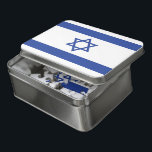 Staat der israelischen Flagge, Stern des jüdischen Puzzle<br><div class="desc">Die israelische Flagge, ein Symbol der Hoffnung und Widerstandskraft, hat eine reiche Geschichte, die mit der zionistischen Bewegung verflochten ist. Ihre Wurzeln reichen bis ins Jahr 1891 zurück, als Jakob Baruch Askowith und sein Sohn Charles die "Flagge Judas" entwarfen. Diese frühe Fahne mit ihren blauen und weißen Streifen und einem...</div>