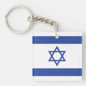 Staat der israelischen Flagge, Stern des jüdischen Schlüsselanhänger (Vorderseite)