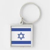 Staat der israelischen Flagge, Stern des jüdischen Schlüsselanhänger (Vorne)