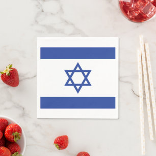 Staat der israelischen Flagge, Stern des jüdischen Serviette