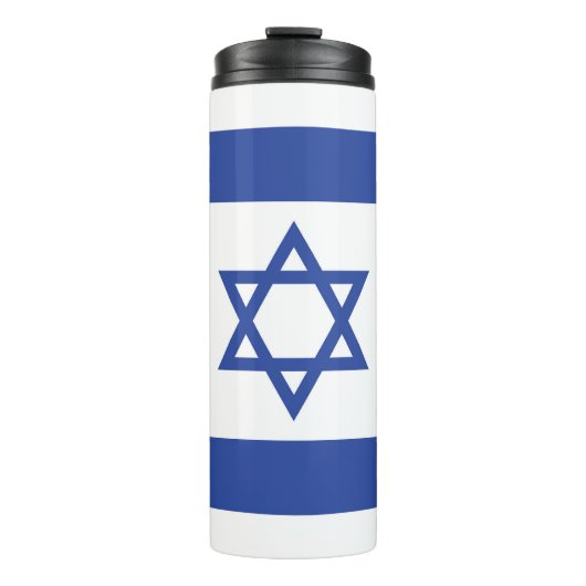 Staat der israelischen Flagge, Stern des jüdischen Thermosbecher (Vorderseite)