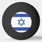 Staat der israelischen Flagge, Stern des jüdischen Tischtennisball (Vorderseite)