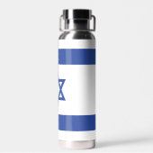 Staat der israelischen Flagge, Stern des jüdischen Trinkflasche (Rückseite)