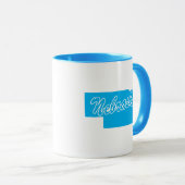Staat der Nebraska-Tasse Tasse (VorderseiteRechts)