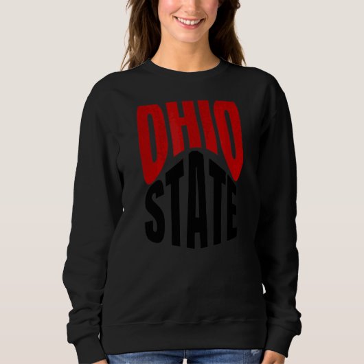 Staat der Ohio-Reisekultur Sweatshirt (Vorderseite)