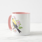 Staat der Tasse Iowa - Staat Bird und Blume (Vorderseite Links)