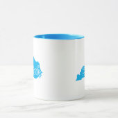 Staat der Tasse von Kentucky Form (Zentrum)