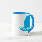Staat der Tasse von Mississippi (VorderseiteRechts)