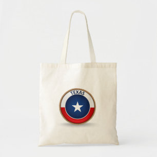 Staat der Texas Flag Siegel Tote Bag Tragetasche