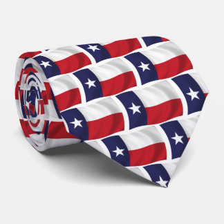 Staat der Texasflagge Krawatte