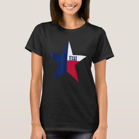 Staat der Texasflagge T-Shirt (Vorderseite)