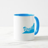 Staat der Virginia-Tasse Tasse (VorderseiteRechts)