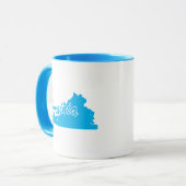 Staat der Virginia-Tasse Tasse (Vorderseite Links)