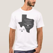 Staat der Wiedersehen der Texas-Familie T-Shirt (Vorderseite)