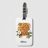 Staat des Alabama-Gepäckanhängers Gepäckanhänger (Vorderseite Vertikal)