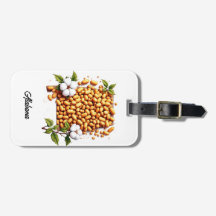 Staat des Alabama-Gepäckanhängers