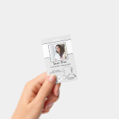 Staat des Alaska Notar Public Abzeichen mit QR-Cod Ausweis (Handheld)