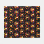 Staat des Geistes im Herbst Fleecedecke (Vorderseite (Horizontal))