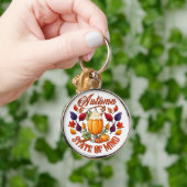 Staat des Geistes im Herbst Schlüsselanhänger (Hand)