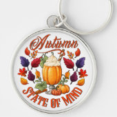 Staat des Geistes im Herbst Schlüsselanhänger (Vorne)