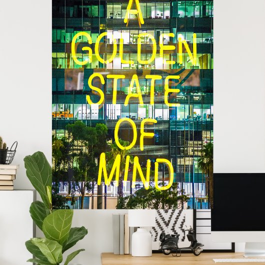 Staat des Geistes Poster (Heimbüro)