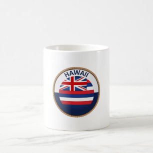 Staat des Hawaii Flag Siegels Kaffeetasse