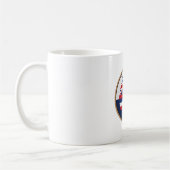 Staat des Hawaii Flag Siegels Kaffeetasse (Links)