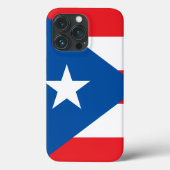 Staat des iPhone Case in Puerto Rico Flag Case-Mat (Rückseite)