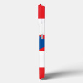 Staat des iPhone Case in Puerto Rico Flag Case-Mat (Rückseite / Links)