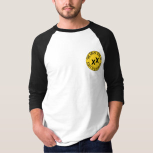Staat des Jefferson-Abzeichen Baseball-T-Shirts T-Shirt