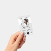 Staat des kalifornischen Notars mit QR-Code (öffen Ausweis (Handheld)