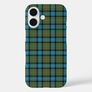 Staat des kalifornischen Tartan-Musters iPhone 16 Hülle