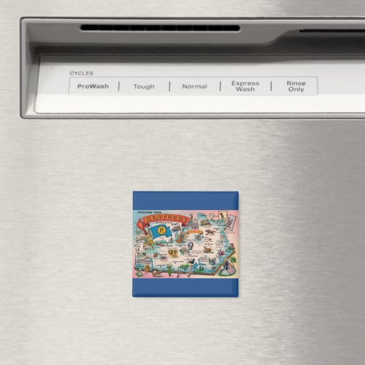 Staat des Kentucky-Magneten Magnet (In Situ (Geschirrspüler))