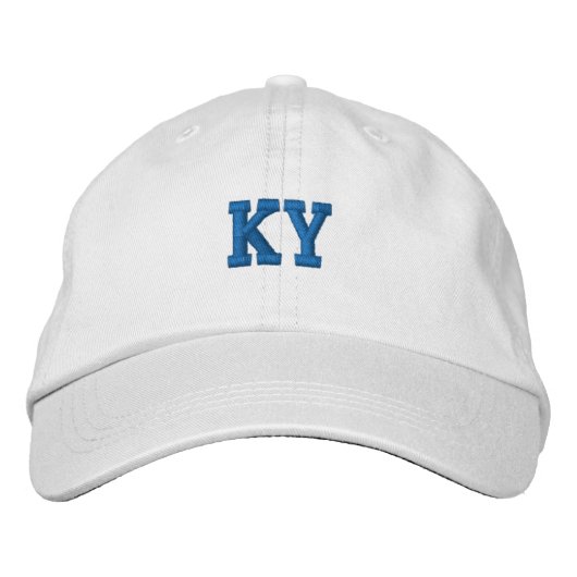 Staat des Kentucky-Stolzes Bestickte Baseballkappe (Vorderseite)