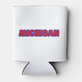 Staat des Michigan Pride Custom Dosenkühler (Vorderseite)