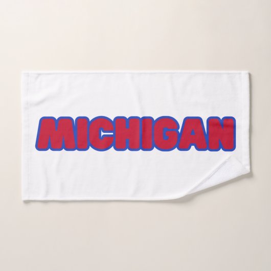 Staat des Michigan Pride Custom Handtuch (Handtuch)