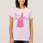 Staat des neuen Hampshire Form T - Shirt (Vorderseite)