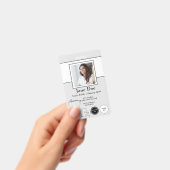 Staat des Notars von Louisiana mit QR-Code Ausweis (Handheld)