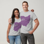 Staat des Ohio Shape-T - Shirt (Unisex)