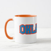 Staat des Oklahoma-Pride-Tone-Kaffees Tasse (Links)