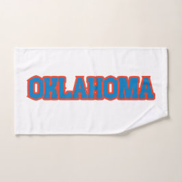 Staat des Oklahoma-Stolzes Handtuch