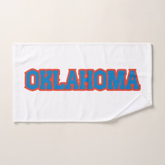 Staat des Oklahoma-Stolzes Handtuch (Handtuch)