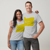 Staat des Oregon Shape-T - Shirt (Unisex)