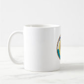 Staat des Siegels "Delaware Flag" Kaffeetasse (Links)