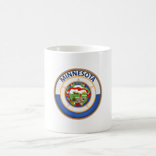 Staat des Siegels der Minnesota-Flagge Kaffeetasse