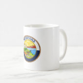 Staat des Siegels der Montana-Flagge Kaffeetasse (VorderseiteRechts)