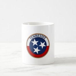 Staat des Siegels der Tennessee-Flagge Kaffeetasse
