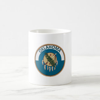 Staat des Siegels Oklahoma Flag Kaffeetasse